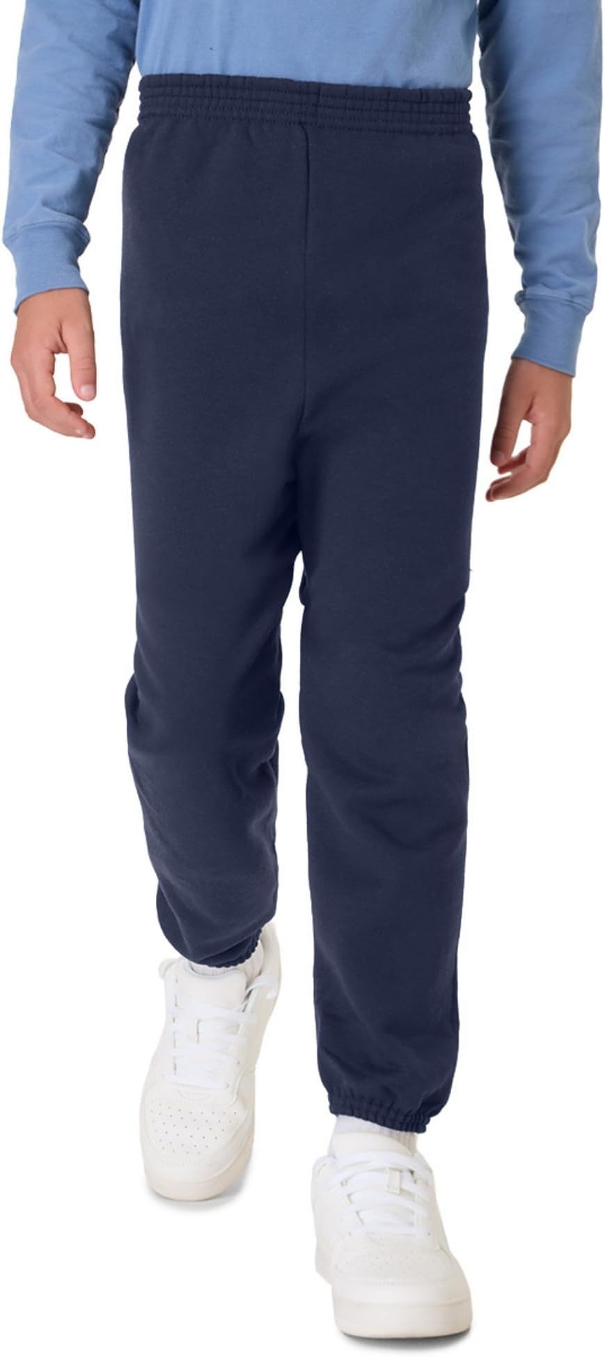 Boys' Ecosmart Fleece Sweatpants, Midweight Cotton/Poly Fleece Pants for Boys