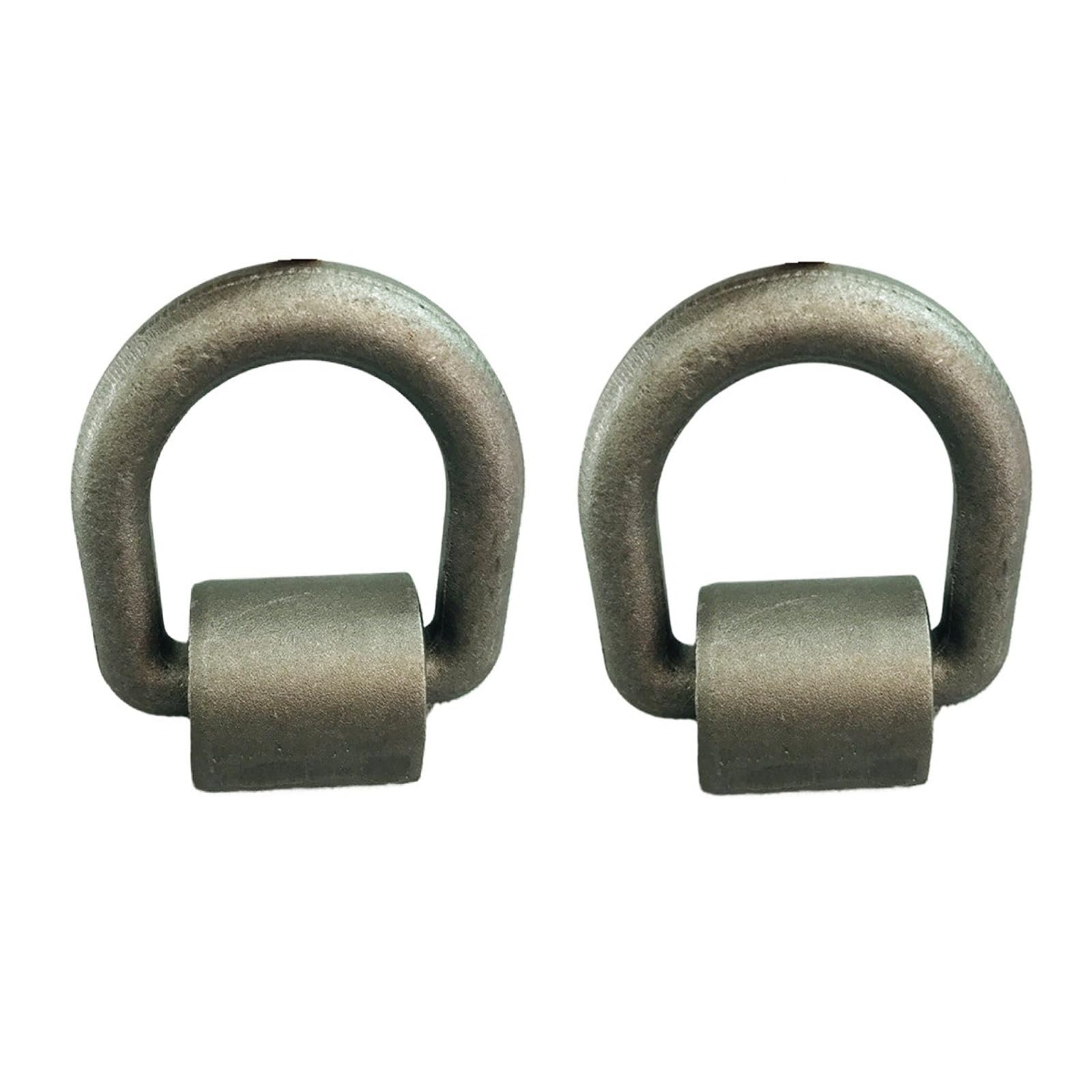 2 Stück Schweiß-Heberinge aus legiertem Stahl, robuster Spannring, 0,8–5,3 t Last, seitlicher Zug und seitliche Last, Industrieanker(1 (5.3t))
