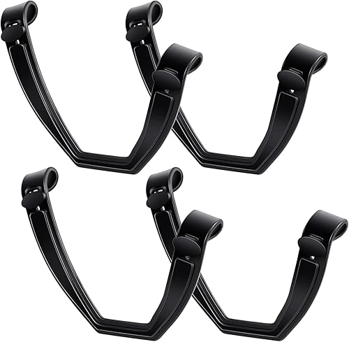 Taiyin Hockey Ear Sling Casco Deportivo Correa de barbilla Hockey Reemplazo Correa de barbilla Negro Desmontable Oído Bucles de Oreja Accesorio de