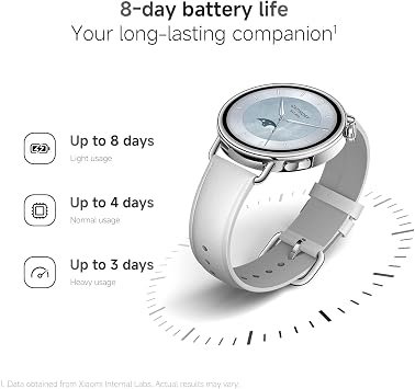 XIAOMI Watch S4 41mm, Smartwatch, Ultra-Lightweight 32g Body, Menstrual Cycle Prediction, 150+ Sports Modes, Safety Guardian Features, HyperOS 3, Sunset Gold