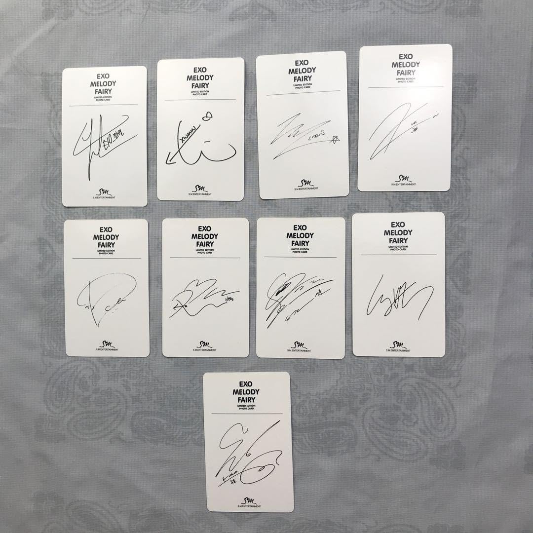 EXO MELODY FAIRY 音楽の妖精 トレカ 9枚 セット
