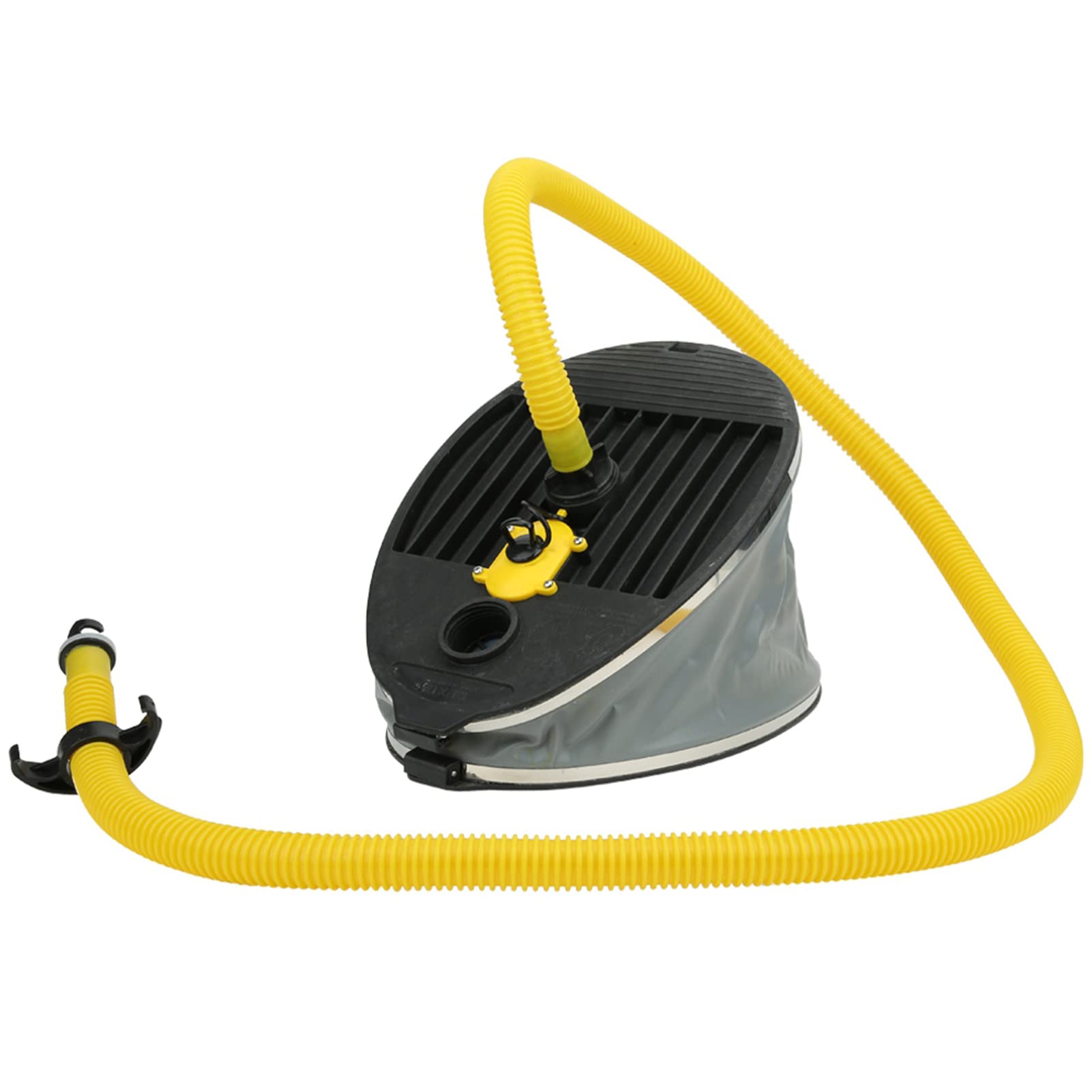 Pompa a pedale per barche ad alta pressione da 10 L, pompa ad aria portatile e gonfiabile per canoe, kayak e zattere, pompa manuale in plastica resistente con design ergonomico per