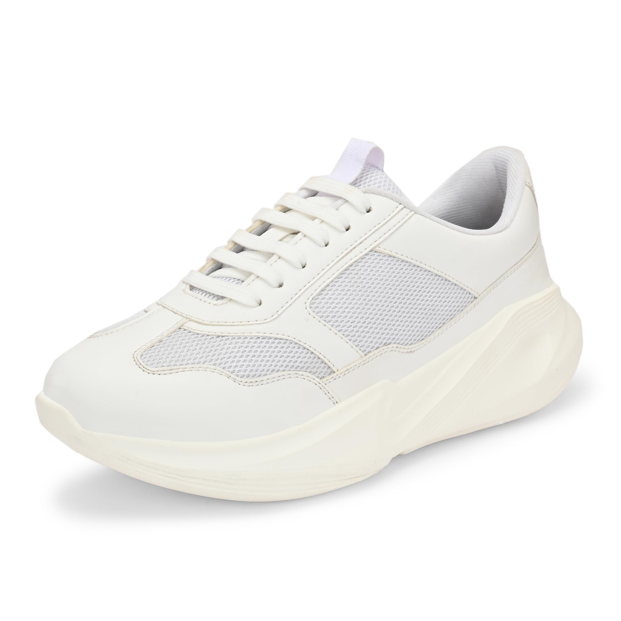 centrino Women Sneaker | Cushioned Insole for Comfort | Stylish Lace-Up Design | Perfect for Casual Outfit for Girls (9242)-picture-51
