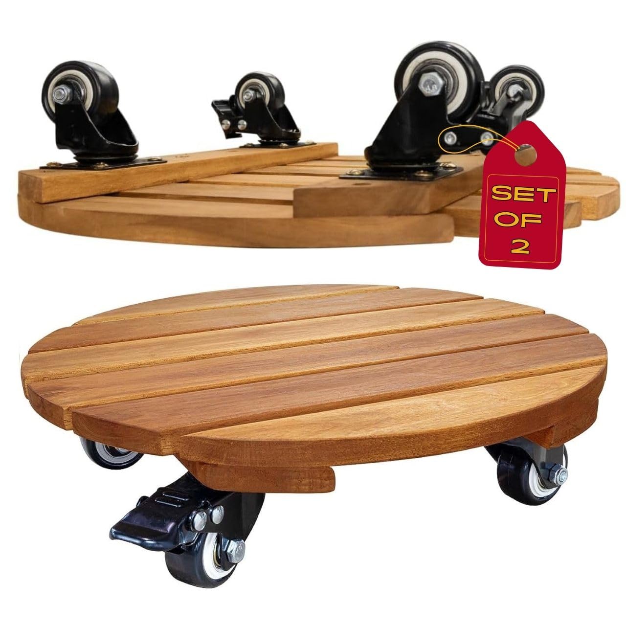 IDZO 12" Wood 2-Pack