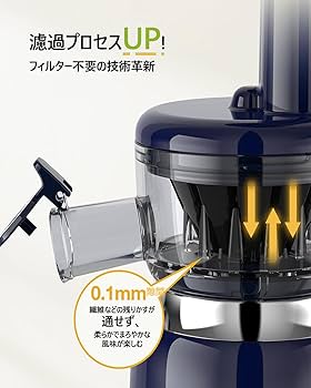 Amazon.co.jp: スロージューサー 低速ジューサー Diurwur ミニ