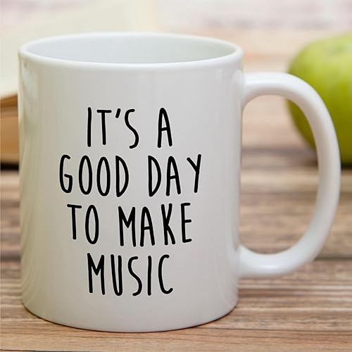 Miniatura 4 de Retreez Taza divertida para músicos  It's a Good Day to Make Music  Tazas de café de cerámica de 11 onzas para amantes de la música y entusiastas de