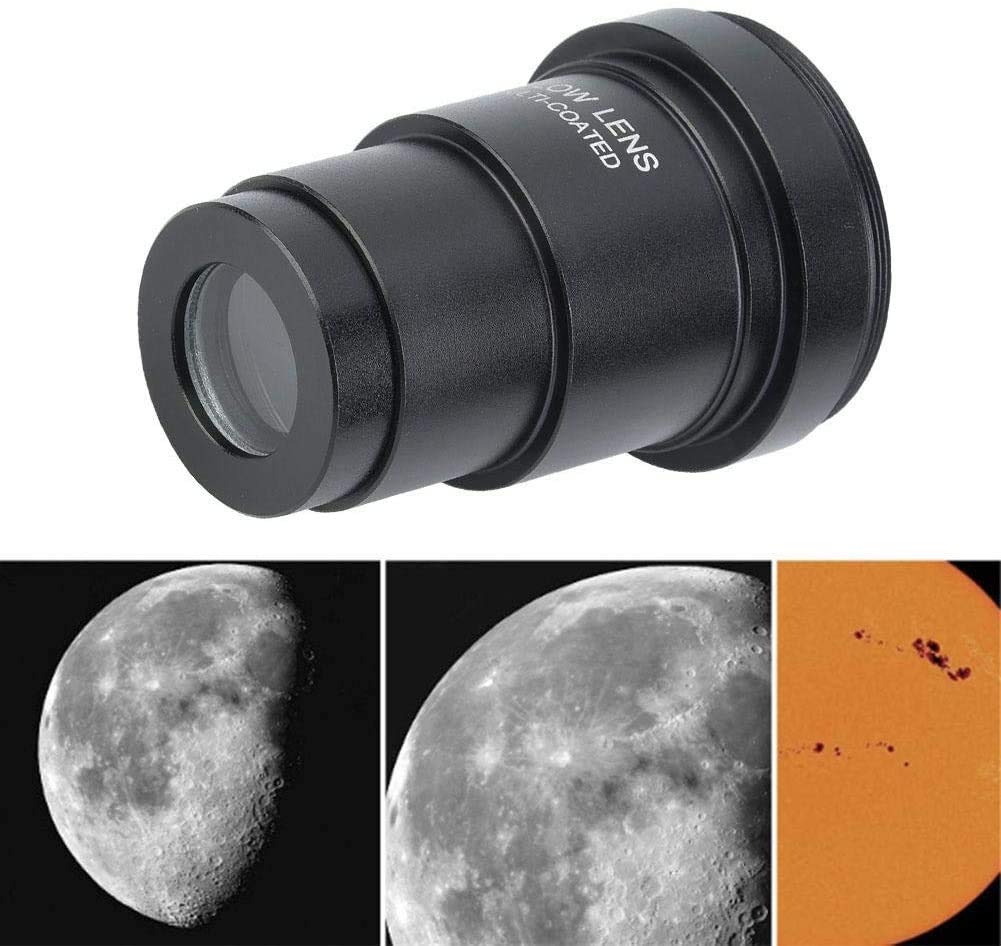POFET Lot de 3 lentilles Barlow - 1,25'' - télescope astronomique - Pour oculaire - Entièrement enduit