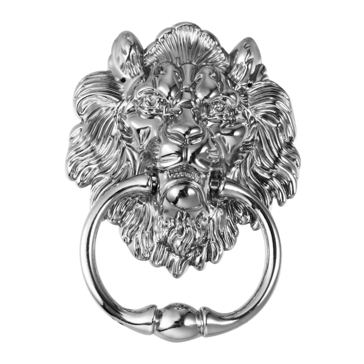 Poignée de porte d'entrée lionceau pour remplacer un heurtoir usé avec élégance