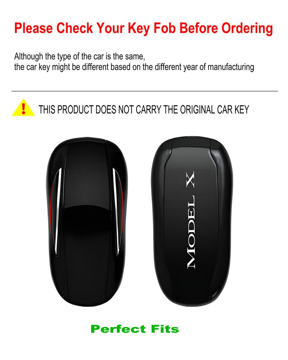 Amazon.co.jp: YONUFI テスラキーフォブカバーケース メタルシェル