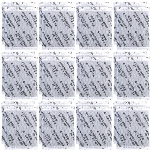 Paquete de 20 bolsas purificadoras de olores de carbón activado natural para eliminar olores de coche o hogar; ambientador de coche; paquete de 10 g/paquete de desodorante y eliminador de humedad para
