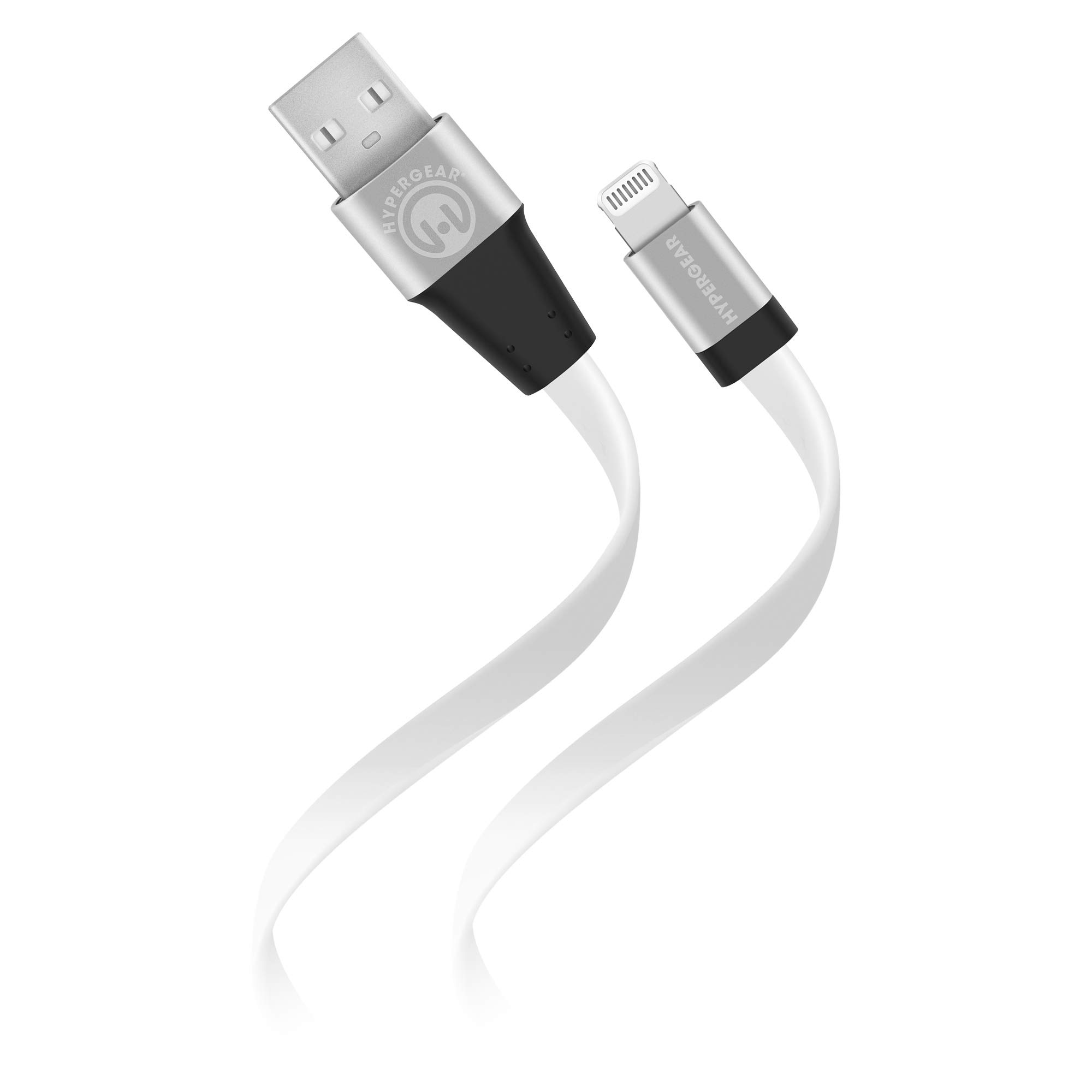 iPhone USB to Lightning Charger Cable 6ft [Apple MFi Certified] Fast Charging/Data Transfer Cord Compatible for iPhone 14/13/12 iPads & More [White]