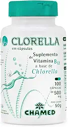Chamel Clorella Em Cápsulas - 100 Cápsulas 500Mg