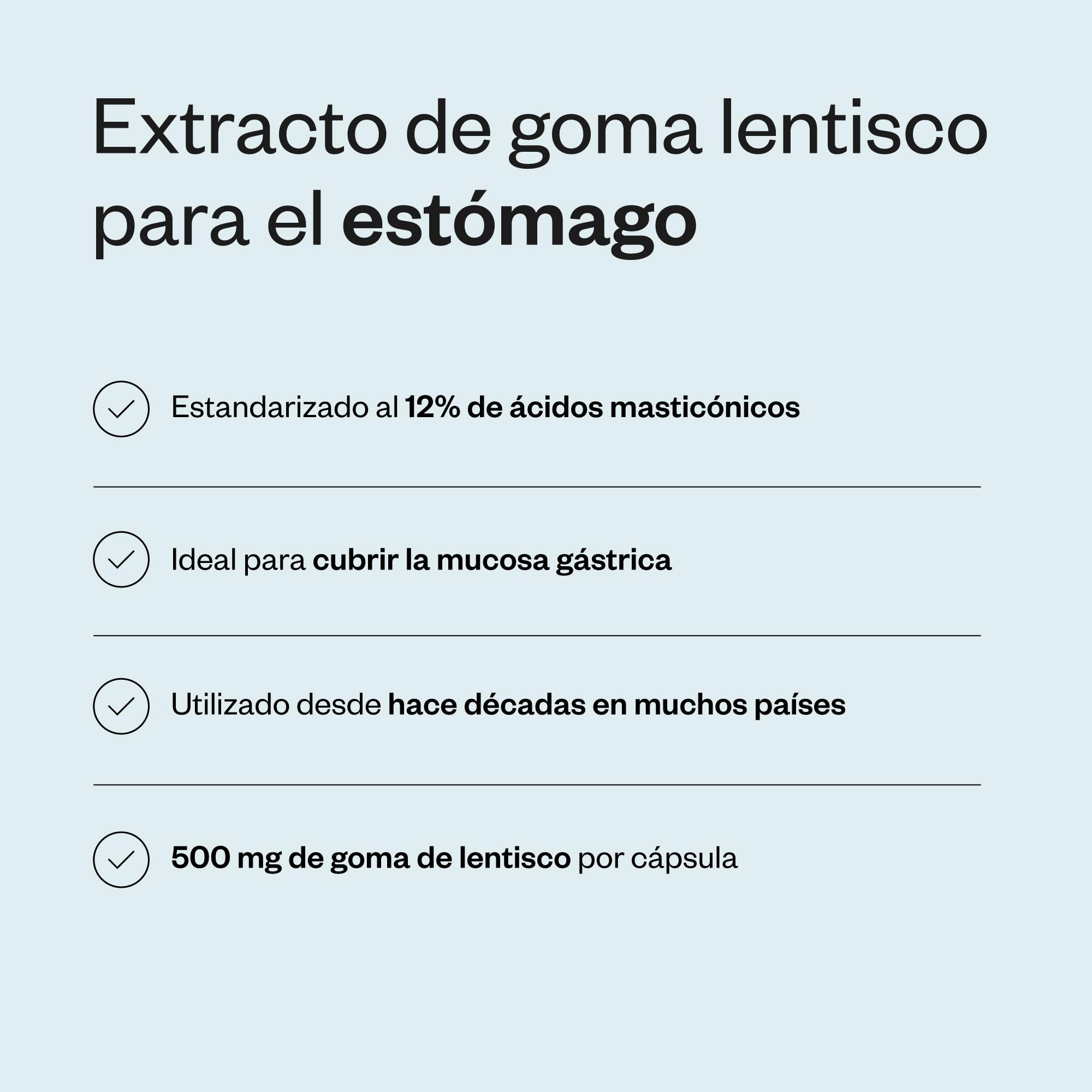 Mastic Gum - Ayuda Contra la Acidez y el Reflujo - Sin OGM - SuperSmart