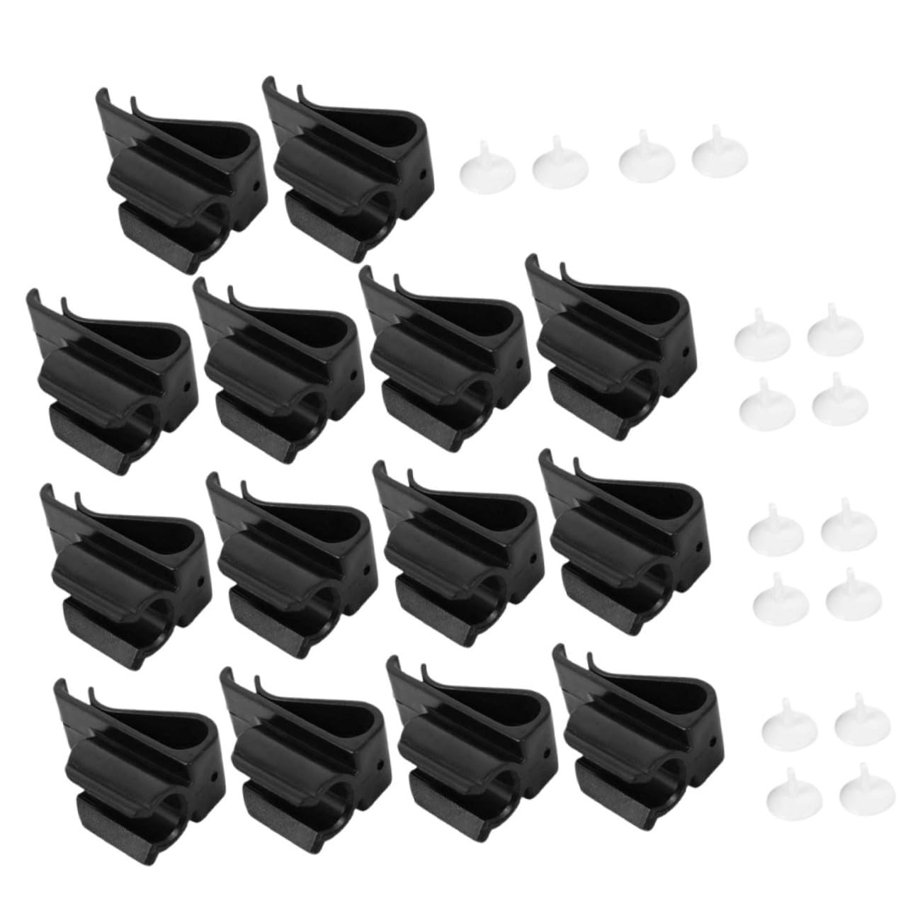 TOYANDONA Golfschläger-Clip Golf-Putter Tasche Entfernung Stichworte Putten Club-organisator-Clips Putterbag-Clip Golfbeutelzubehör Golfzubehör Für Damen Abs Schwarz