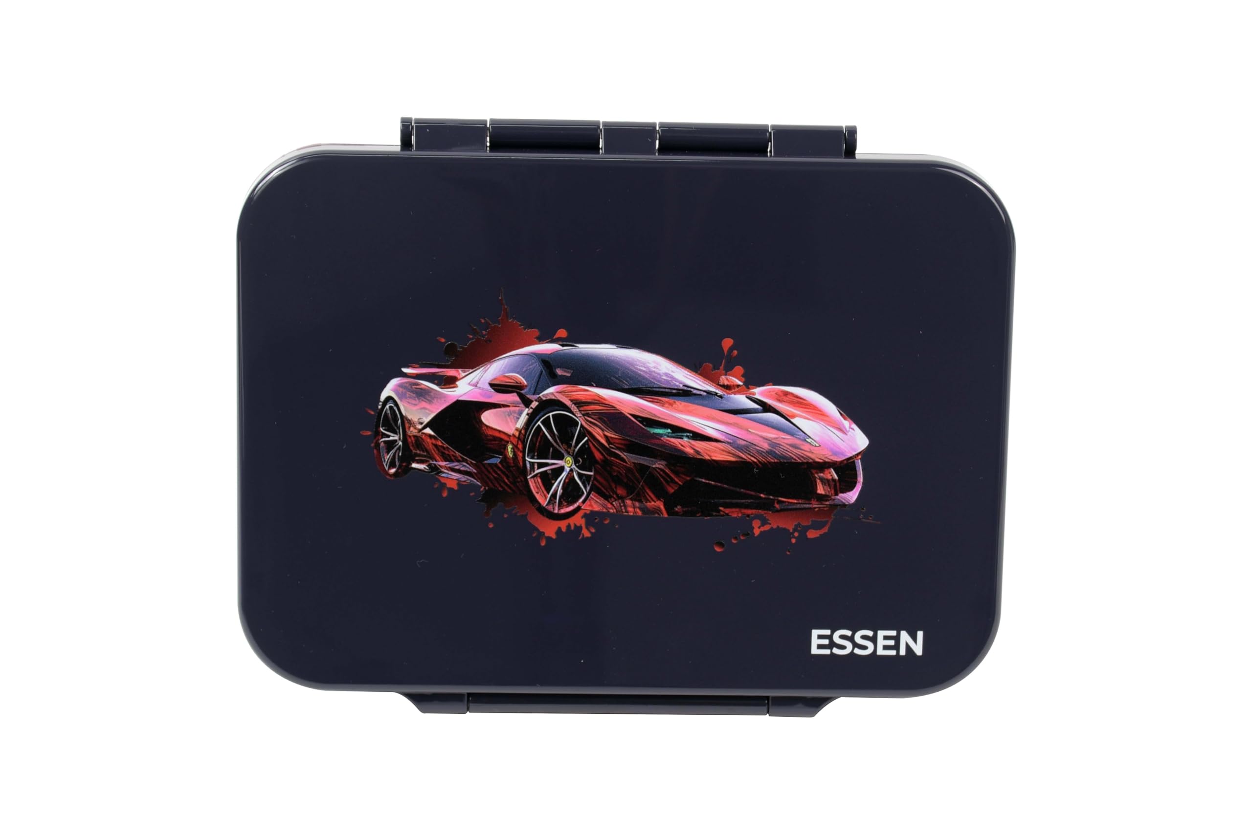 ESSEN Tritan Bento Lunch Box for Kids Boys - Car