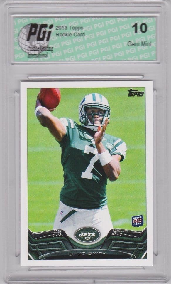Geno Smith RC Jets Topps Football Card 2013 PGI 10