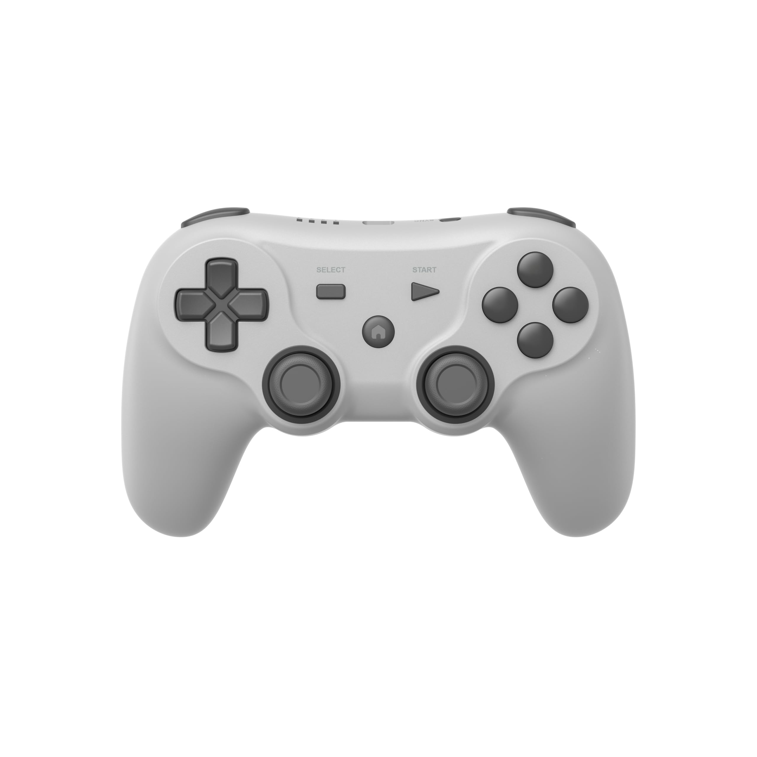 Retro Fighters Defender Pro Wireless Controller for PS1, PS2, PS3, Switch, & PC | 2.4GHz & Bluetooth (Classic Gray)