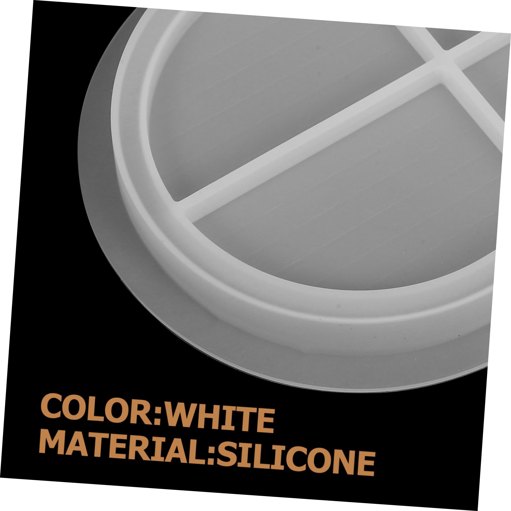 5stücke Teilige Ovale Silikonform Für Tablett Harz-epoxid-gussform Mit Kanten Für Diy-bastel-schmuckhalter Behälterplatten Herstellung Von Accessoires