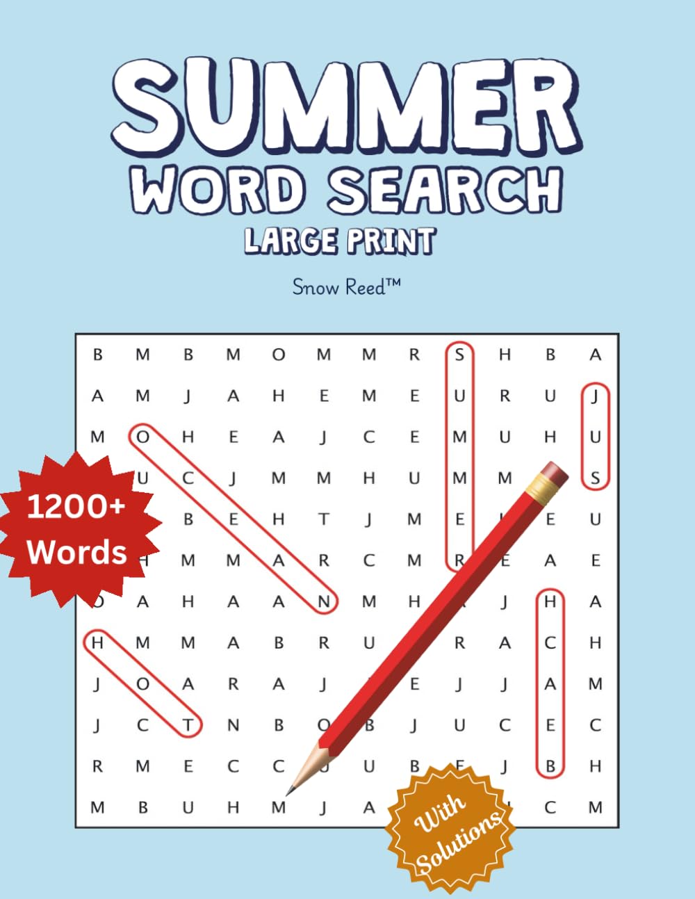 Summer Word Search Puzzle Book: Fun and Relaxing Word Puzzles Inspired by Summer