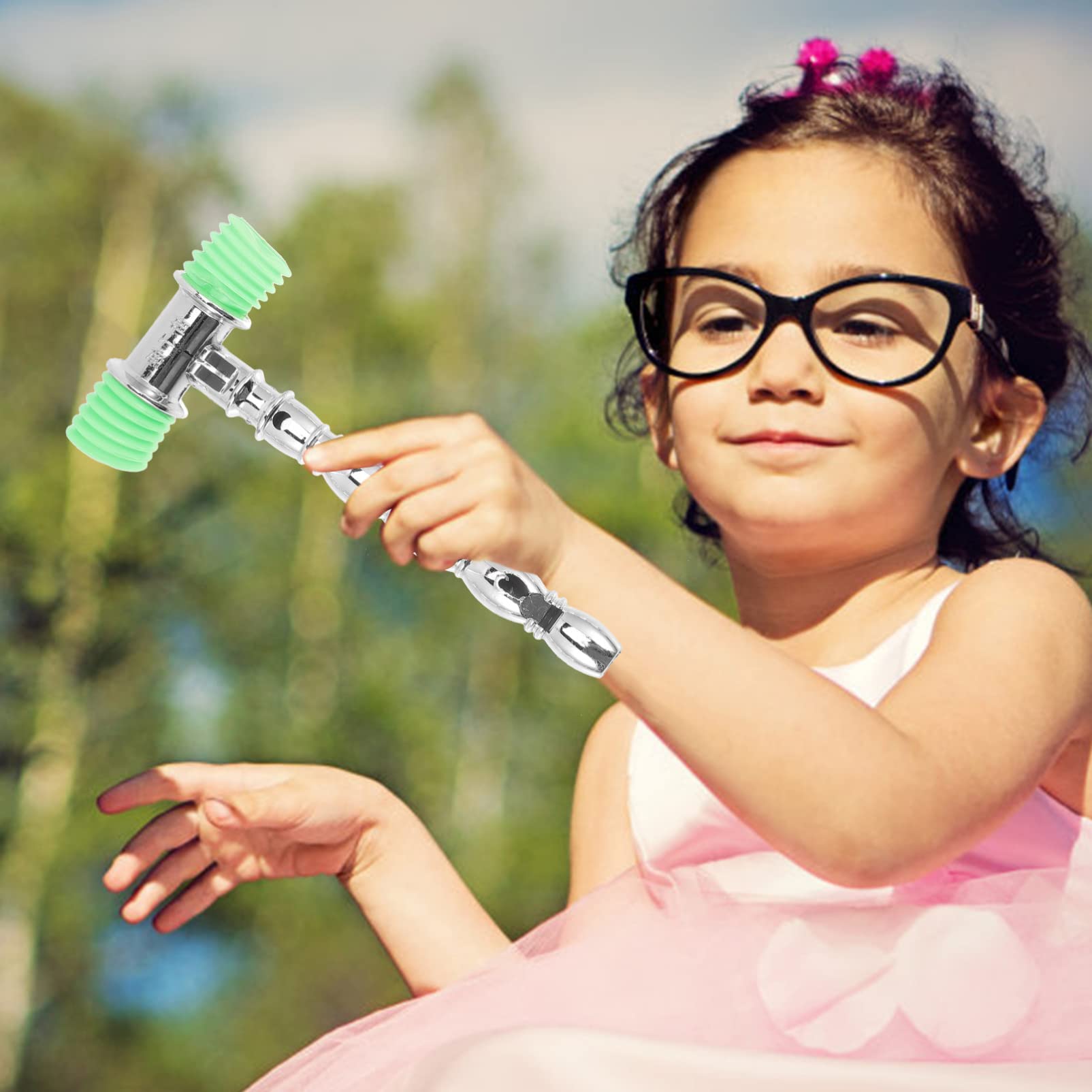 LIOOBO 6pcs Pounding Hammer Small Hammers for Hammer Party Favor Small Gavels Gavel Party Favors for Hammers for Plastic Silver Random Color