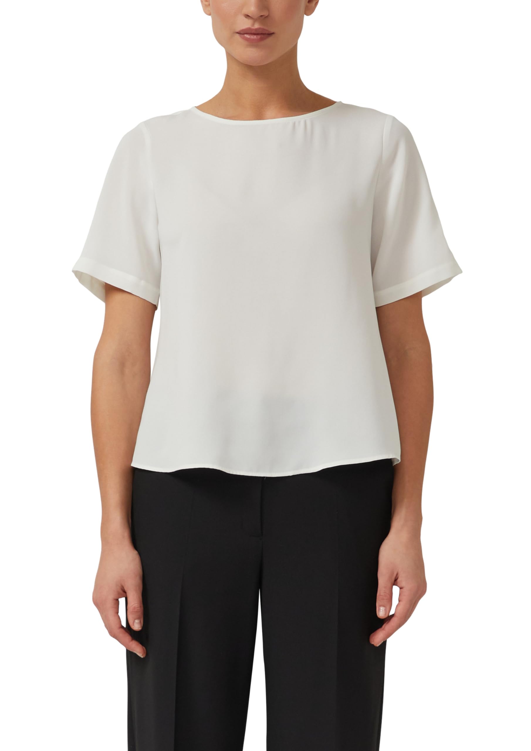 s.Oliver Black Label Damen 2177309 Bluse Kurzarm (1er Pack)
