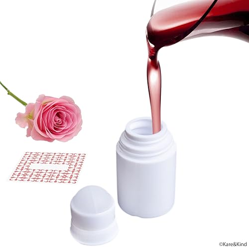 Miniatura 2 de Botellas desodorantes recargables roll-on (paquete de 6)  Vacías  1 oz (1.0 fl oz)  20 calcomanías para escribir  Tapa giratoria  Para desodorante