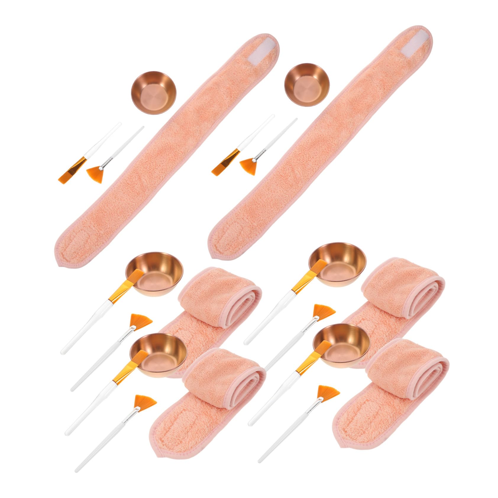 Kosmetikschalen und Applikator für Pinselapplikator Gesichtsmaskenpinsel Mischschalen für Kosmetikset Beauty-werkzeugset Hautpflegeset Stirnbänder für Hautpflege