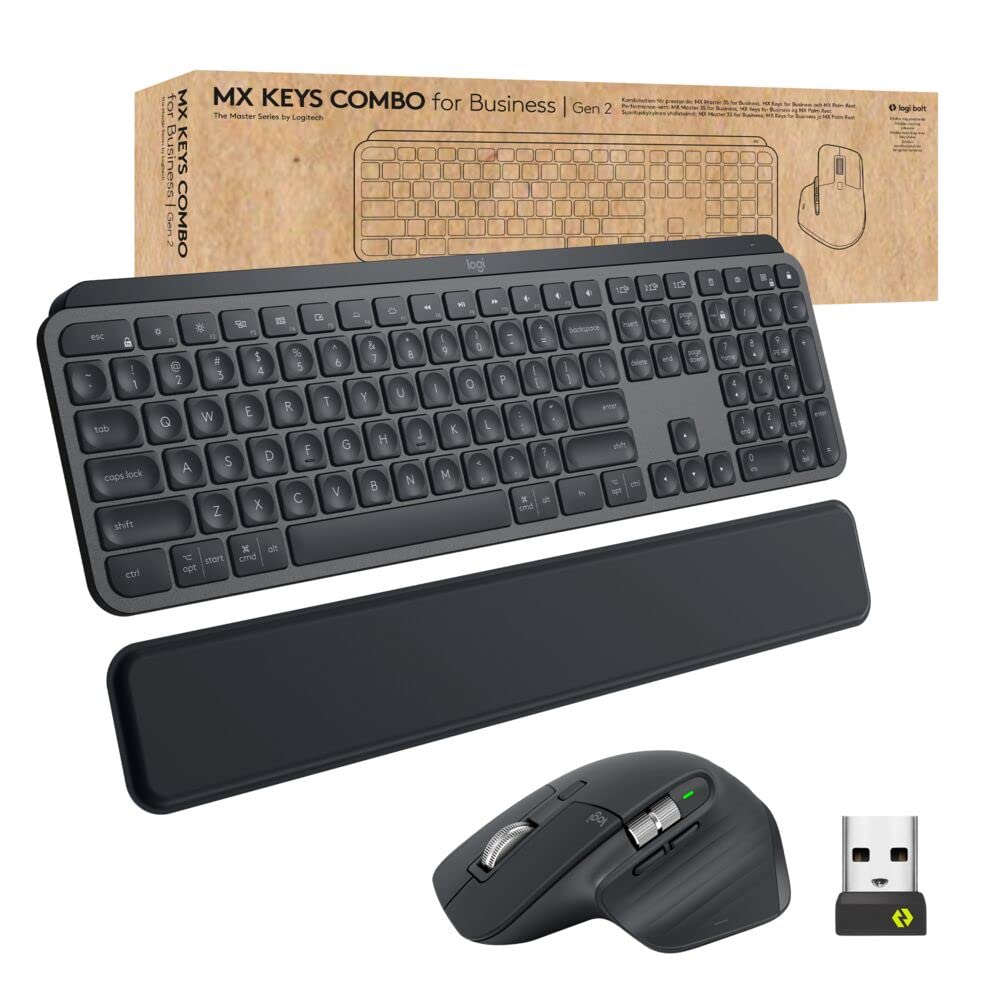 Logitech MX Keys Combo for Business | Gen 2 (920-010928)