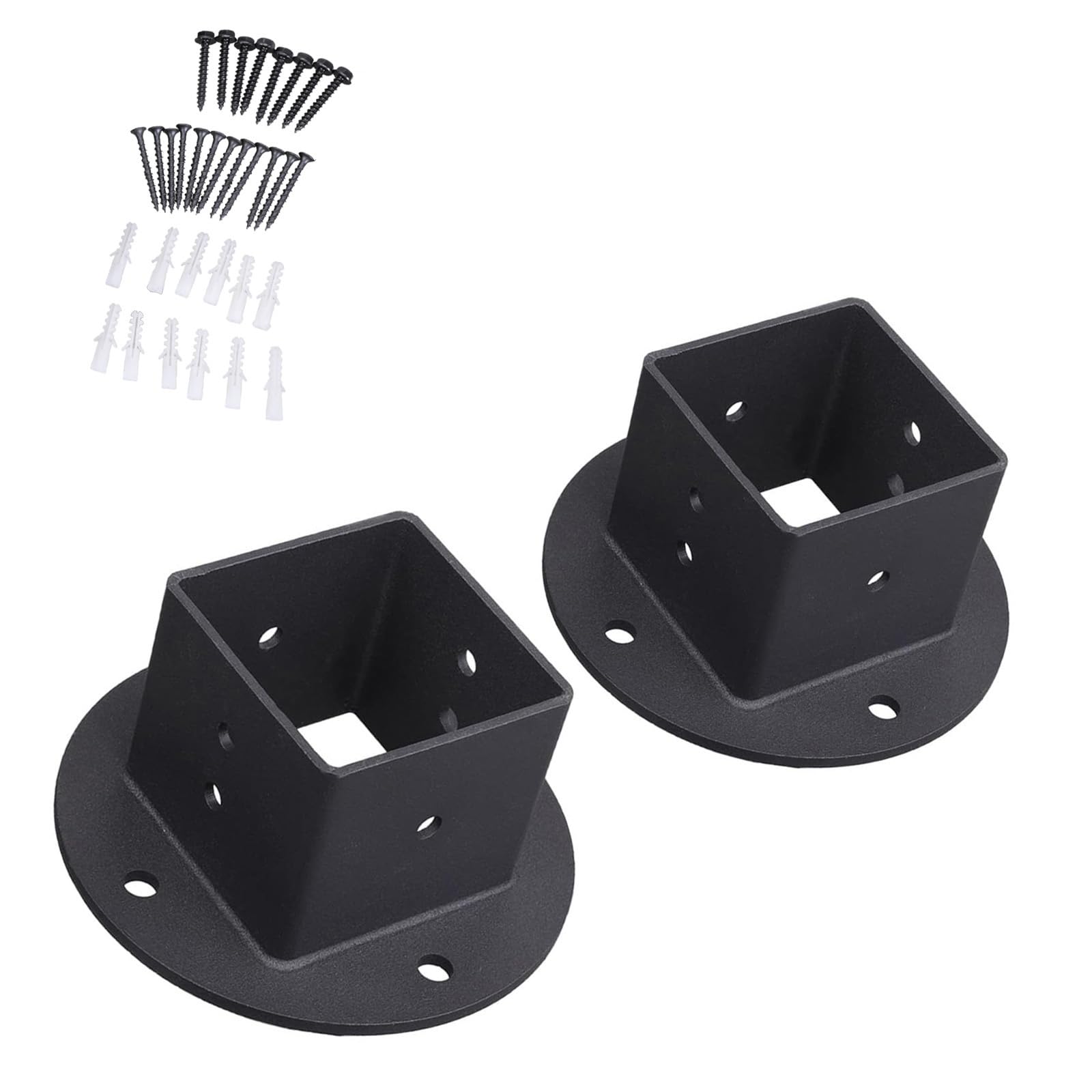 Ancrages pour terrasse et pergola profitez d'un jardin sécurisé avec ce lot de 6