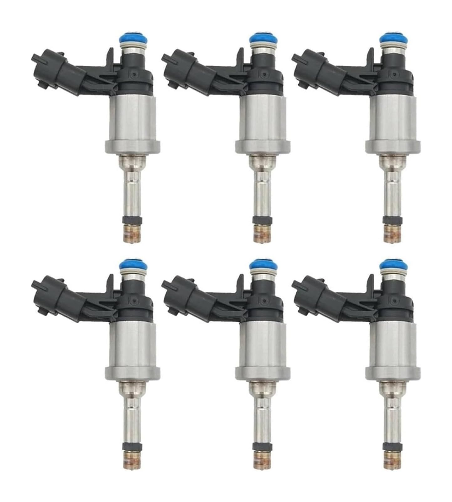 Kkiudvc One Color Car Fuel Injector For Camaro 2010-2011 For Traverse 2009-2011 3.6L V6 Engine Parts 6Pcs Fuel Injector 12611545 12632255 12638530 12669384 2173445 4G2259