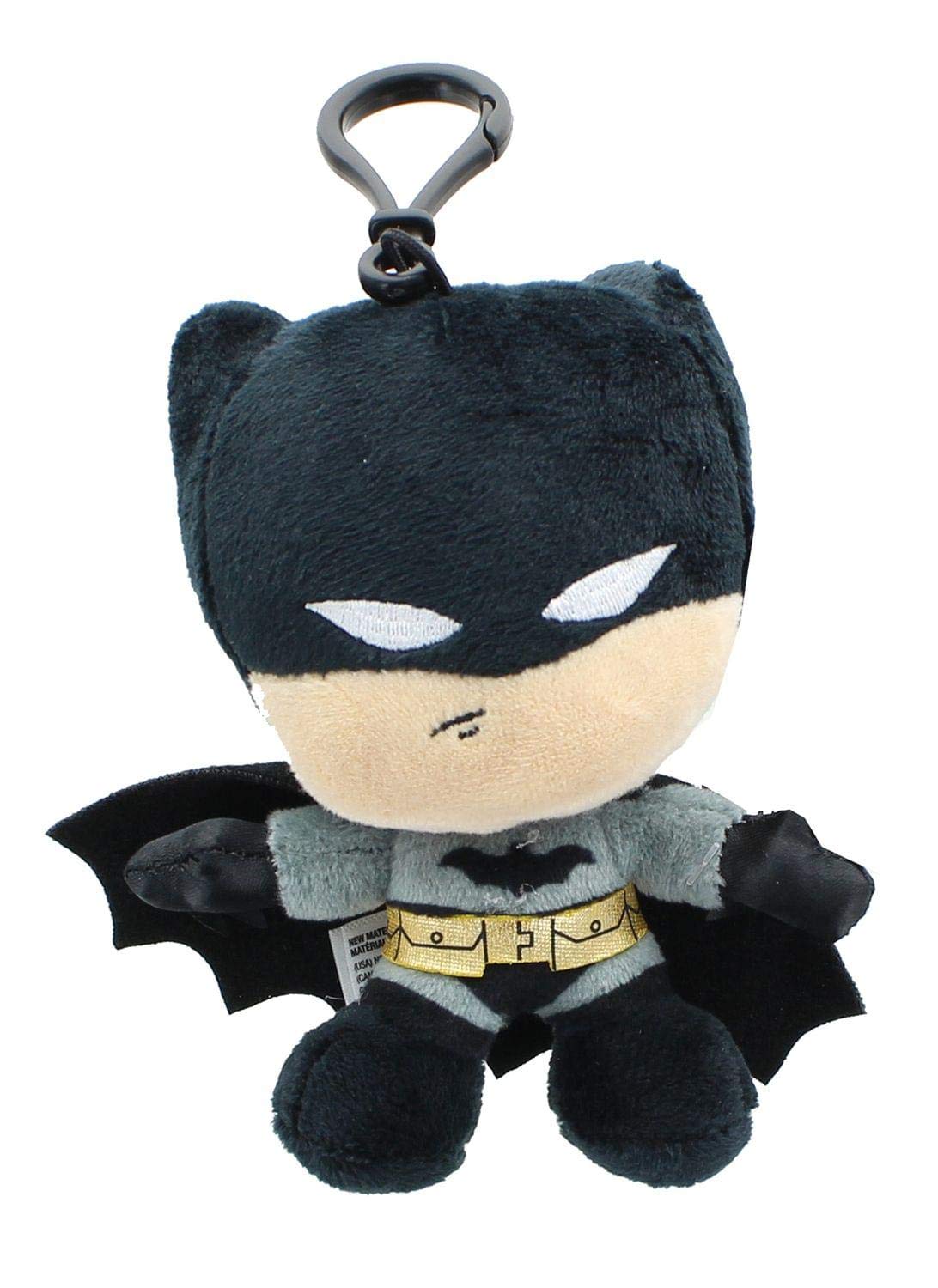 Toynk DC Comics Heroez Clipz 4 Inch Collectible Mini Plush - Batman