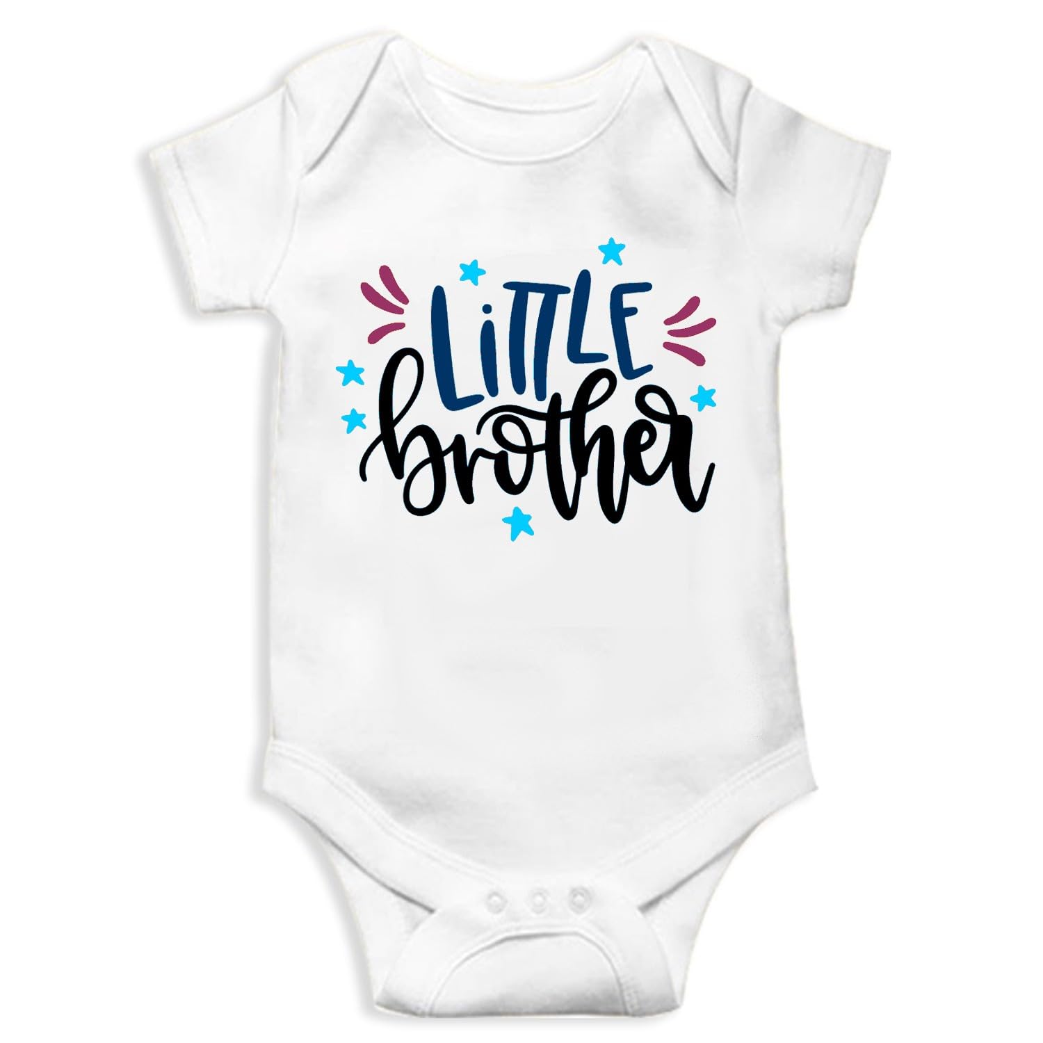 PrintEasy� Cotton Little Brother Unisex Kids Rompers for Baby Boys