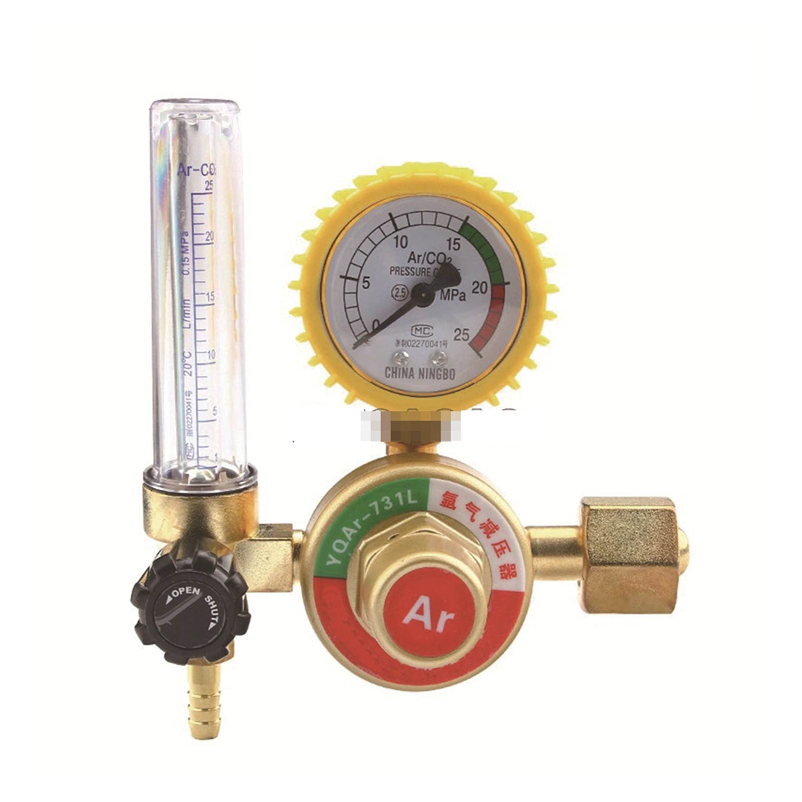Buy HUACHENLS Flow Meter Regulator Argon Pressure Reducer Pressure