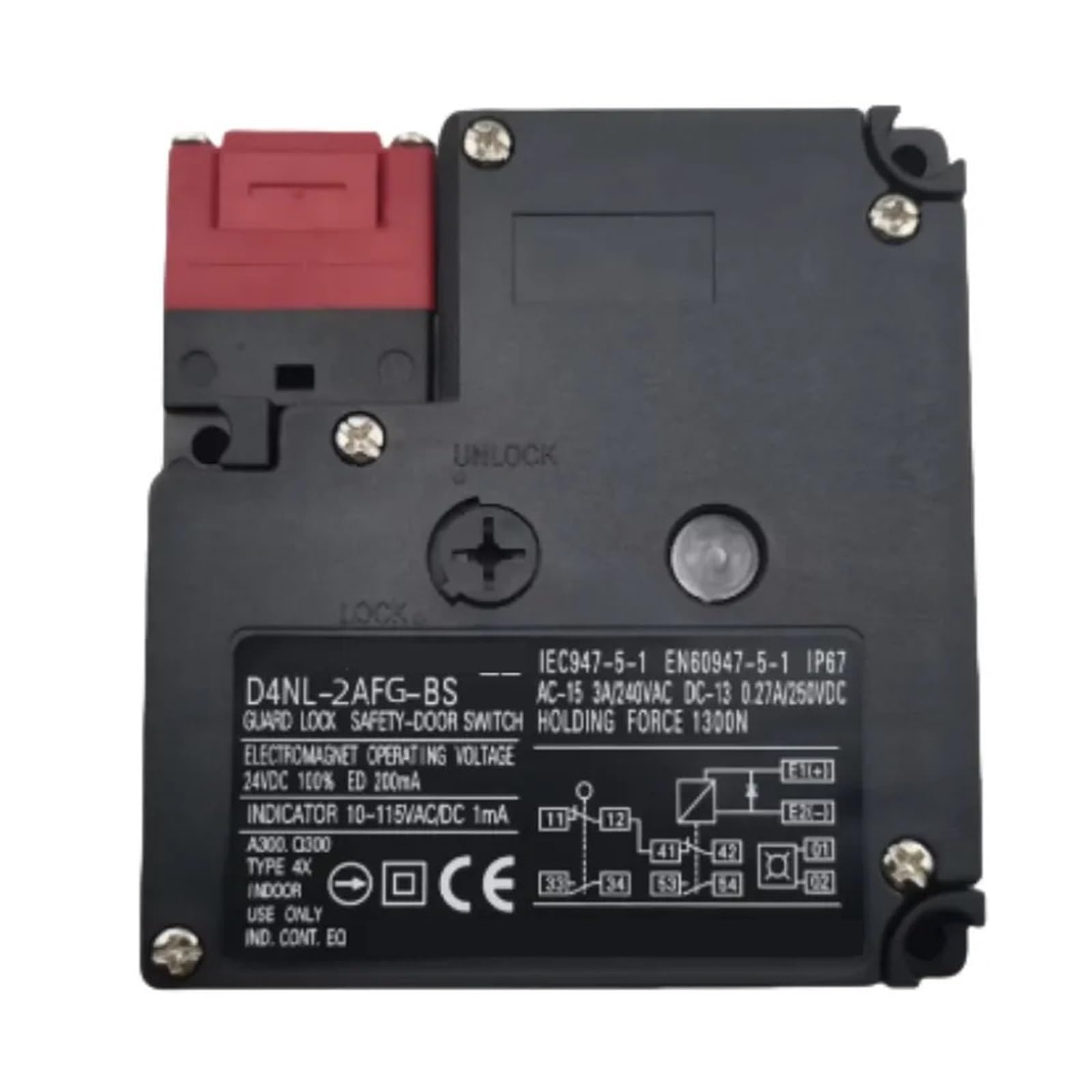 wyłącznik krańcowy, Elektromagnetyczny Wyłącznik Bezpieczeństwa Drzwi D4NL 1CFG B 2CFG 4CFG BS B4(D4NL-2CFG-BS)