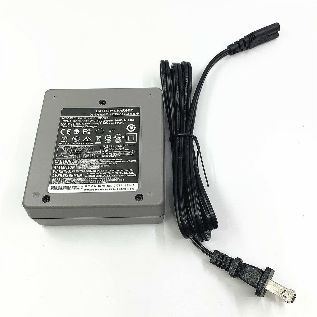 2022 New CDC77 Dual Charger for Topcon GM-52 Total Station