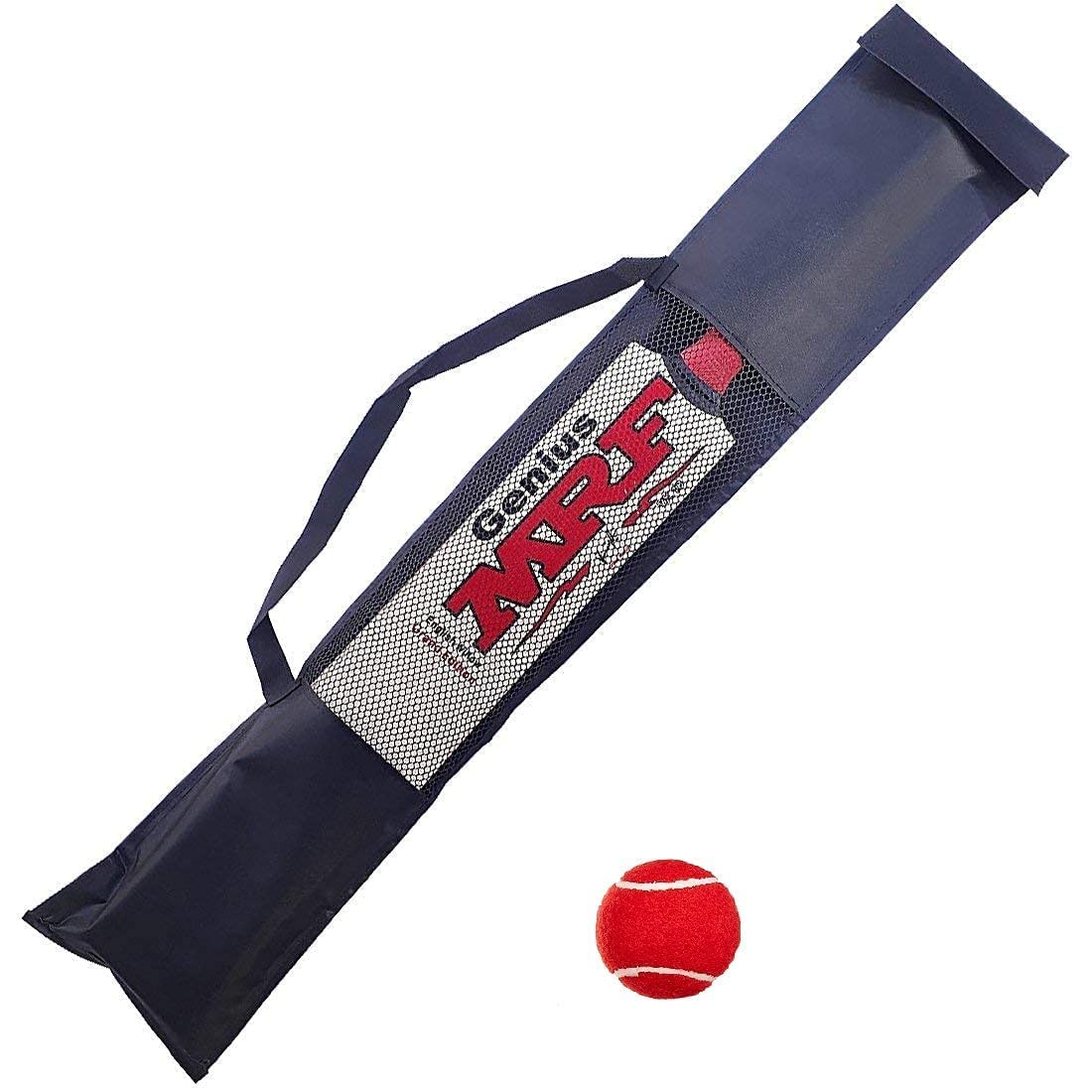JaHaNa Sports Wooden Cricket Bat Popular Willow for Tennis, Rubber Ball (Full, Plain)