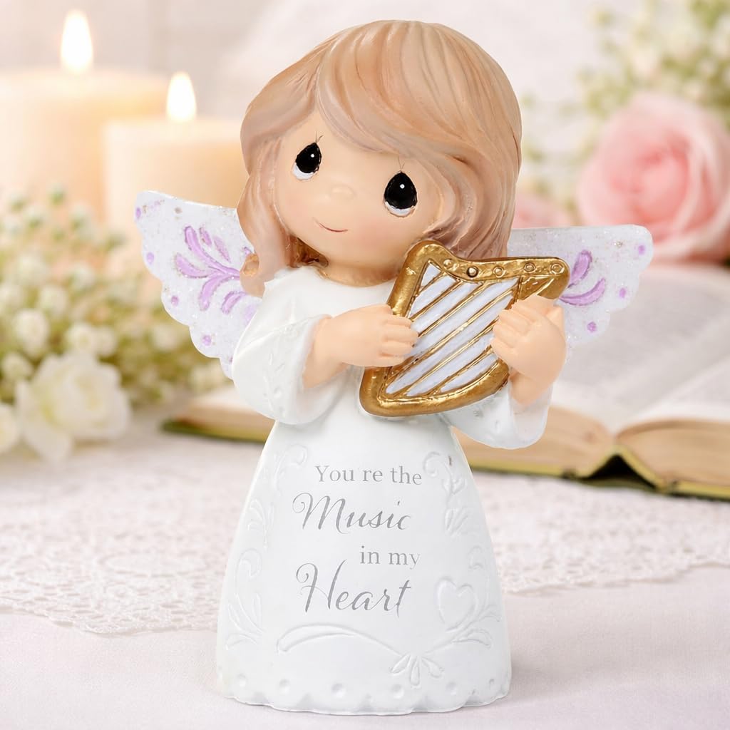 Precious Moments 222410 You’re The Music in My Heart Resin Figurine