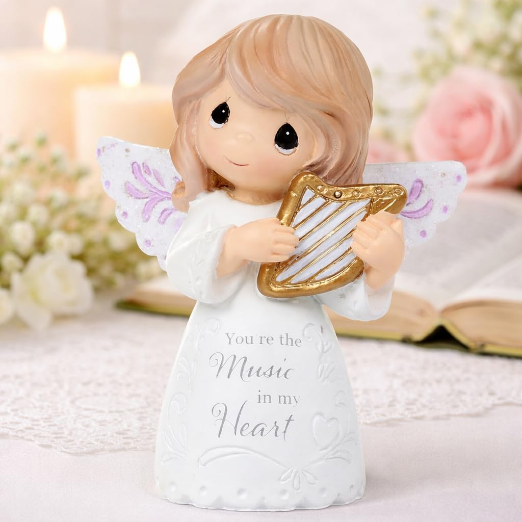 Precious Moments 222410 You're The Music in My Heart Resin
