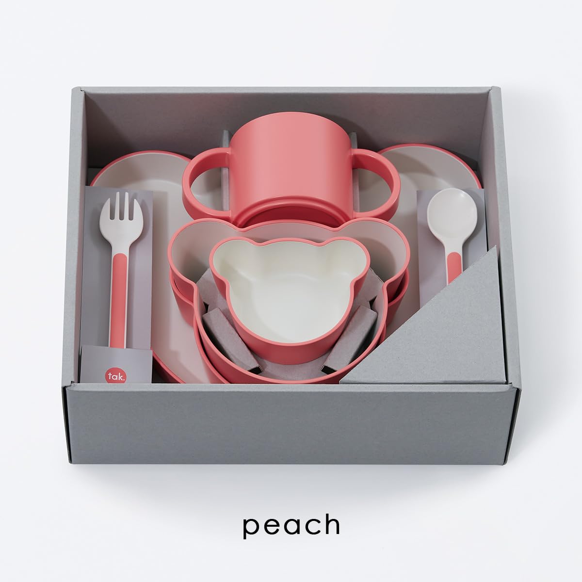 Amazon.co.jp: tak(タック)KIDS DISH gift box bear lucky 7 キッズ