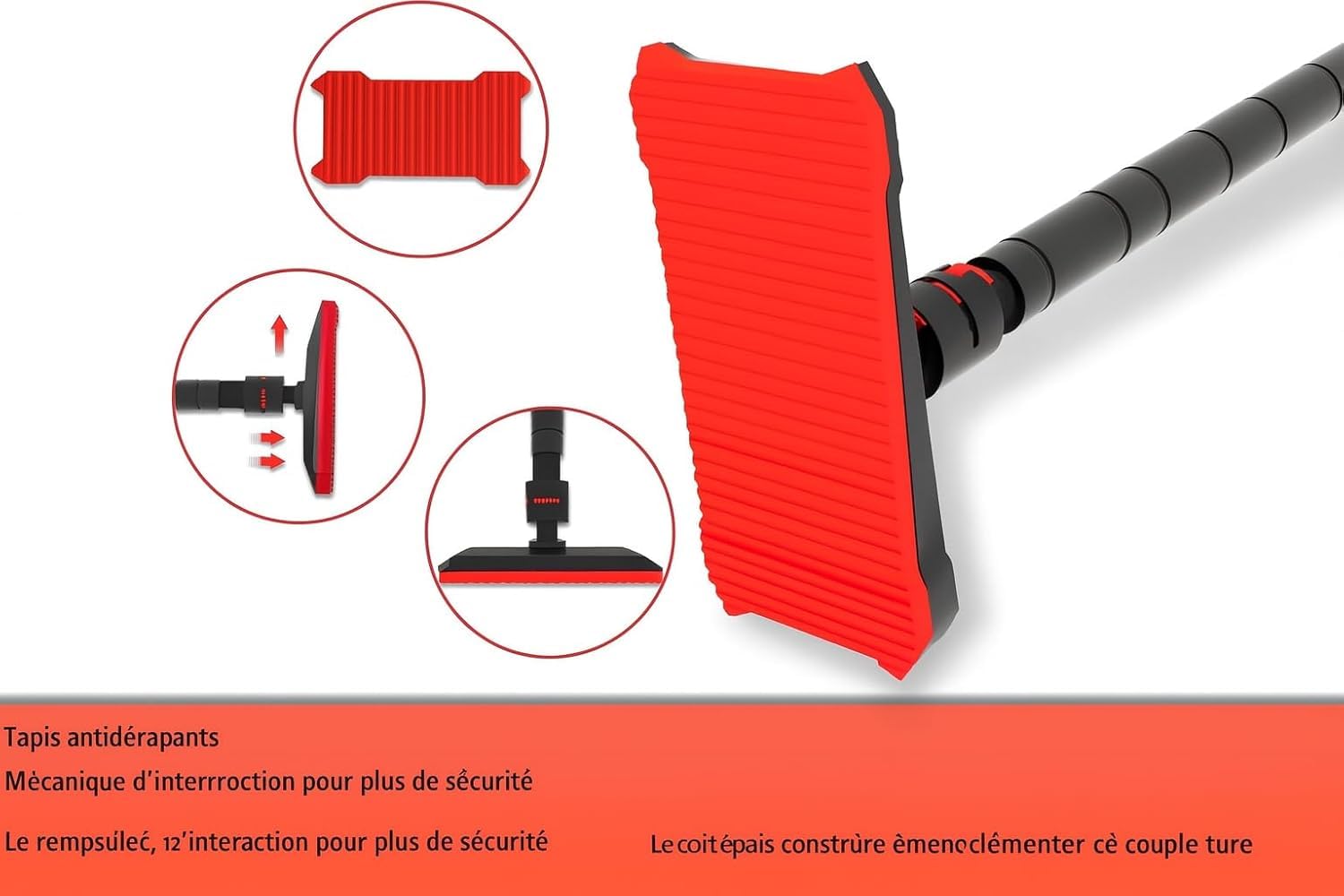 Barre de traction pour cadre de porte sans vis, réglable de 70 à 160 cm, avec outil de nivellement, charge jusqu'à 200 kg, barre de porte professionnelle pour l'entraînement à la maison
