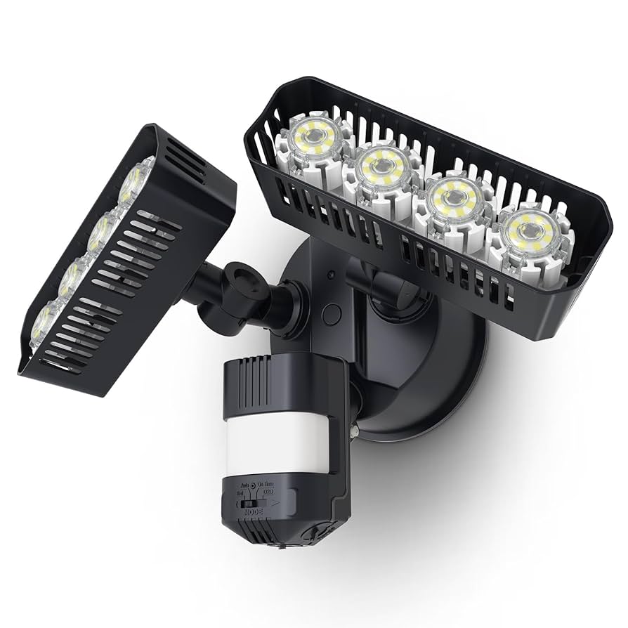 SANSI 36W 3600LM LED Motion Sensor Outdoor Light, 50,000 Hrs