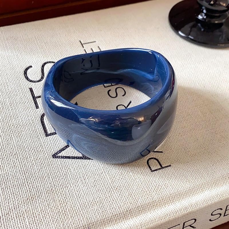 Colorful Square Round Acrylic Resin Bangle Bracelets Vintage Candy Color Wide Irregular Geometric Plastic Bracelet Chunky Tortoiseshell Acetate Plate Wristbands for Women Jewelry Gifts2
