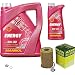 Produktbild EISENFELS Filter Set Inspektionspaket erstellt mit 6 L Motoröl MANNOL Energy 5W-30, MANN-FILTER Ölfilter, Verschlussschraube