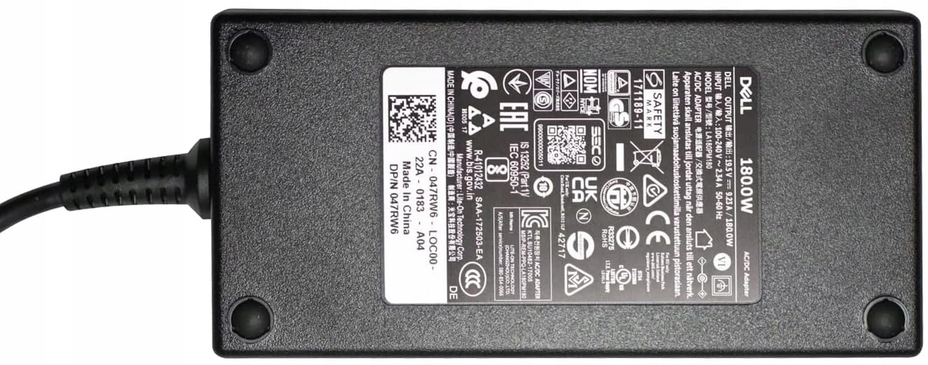 DELL WD19S USB-C Dock 180W - EU, W126296605