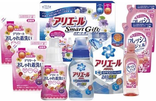 Amazon お見舞い返し 洗濯洗剤 ギフト工房 アリエールスマートギフト L アリエール Ariel 日用品ギフト セット