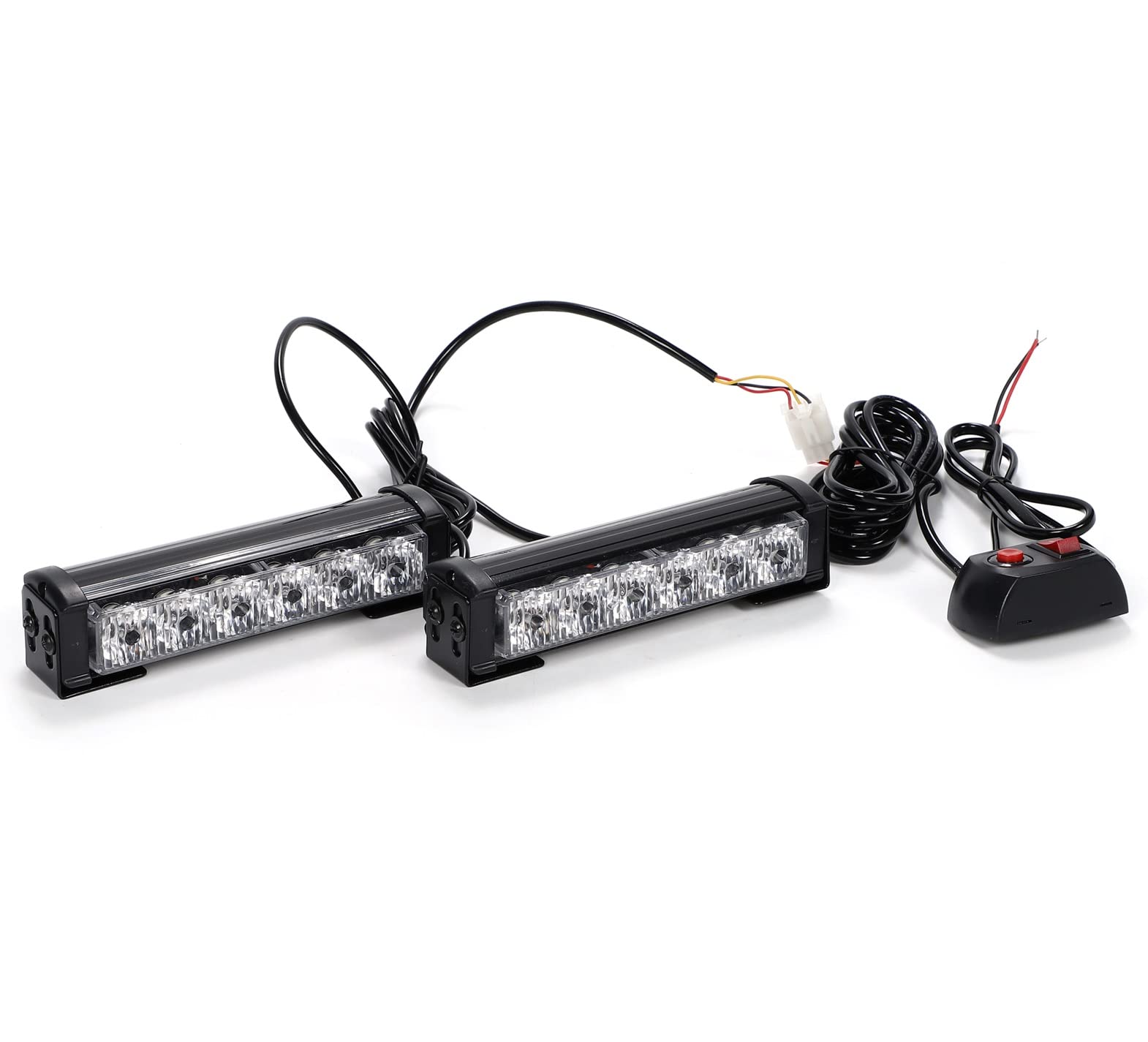 Amazon | ストロボ 黄発光 フラッシュ ライト キット 12V 6LED×2連 ON