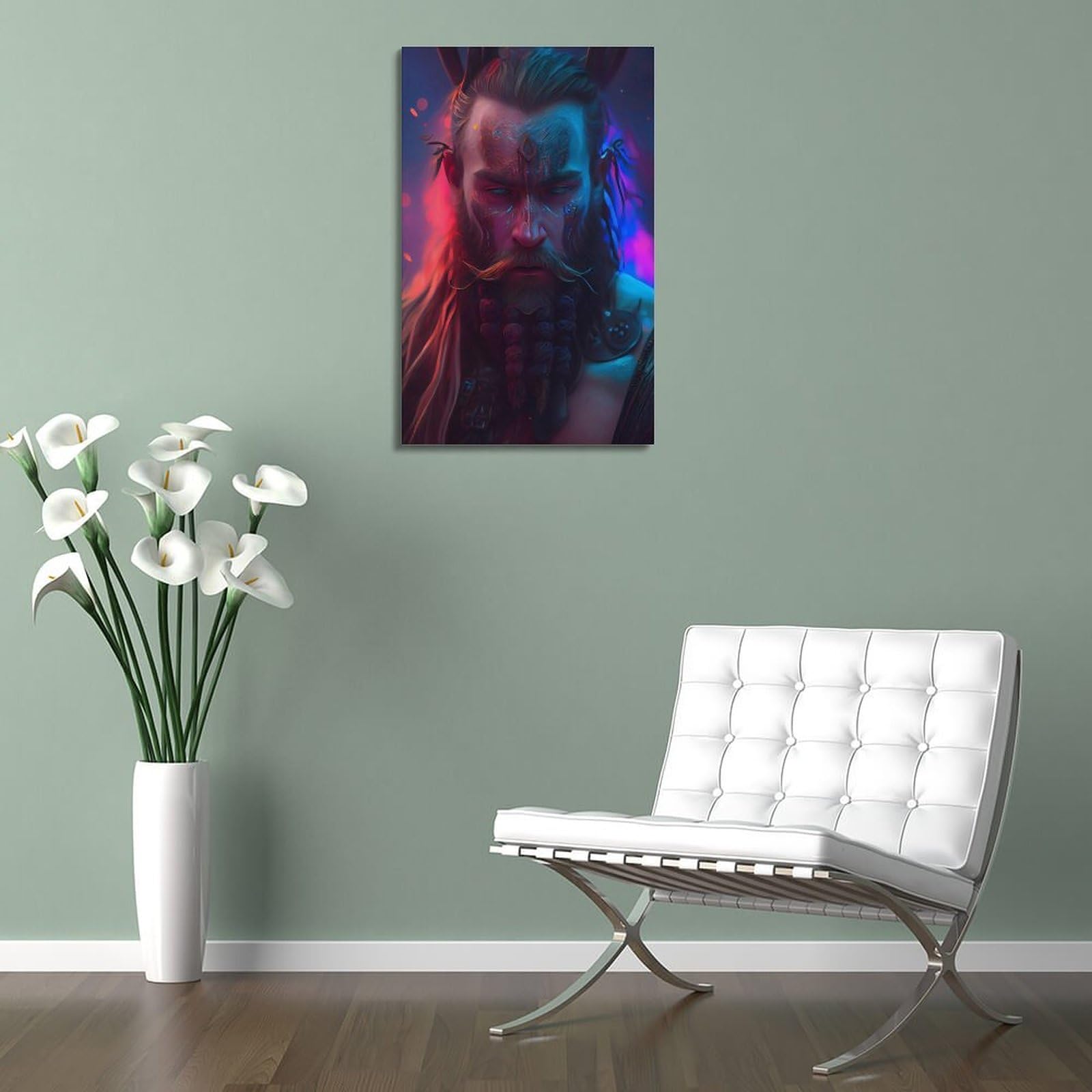 VZRSQZK Poster decorativo su tela con stampa artistica da parete e stampa artistica moderna per la camera da letto della famiglia (50 x 75 cm