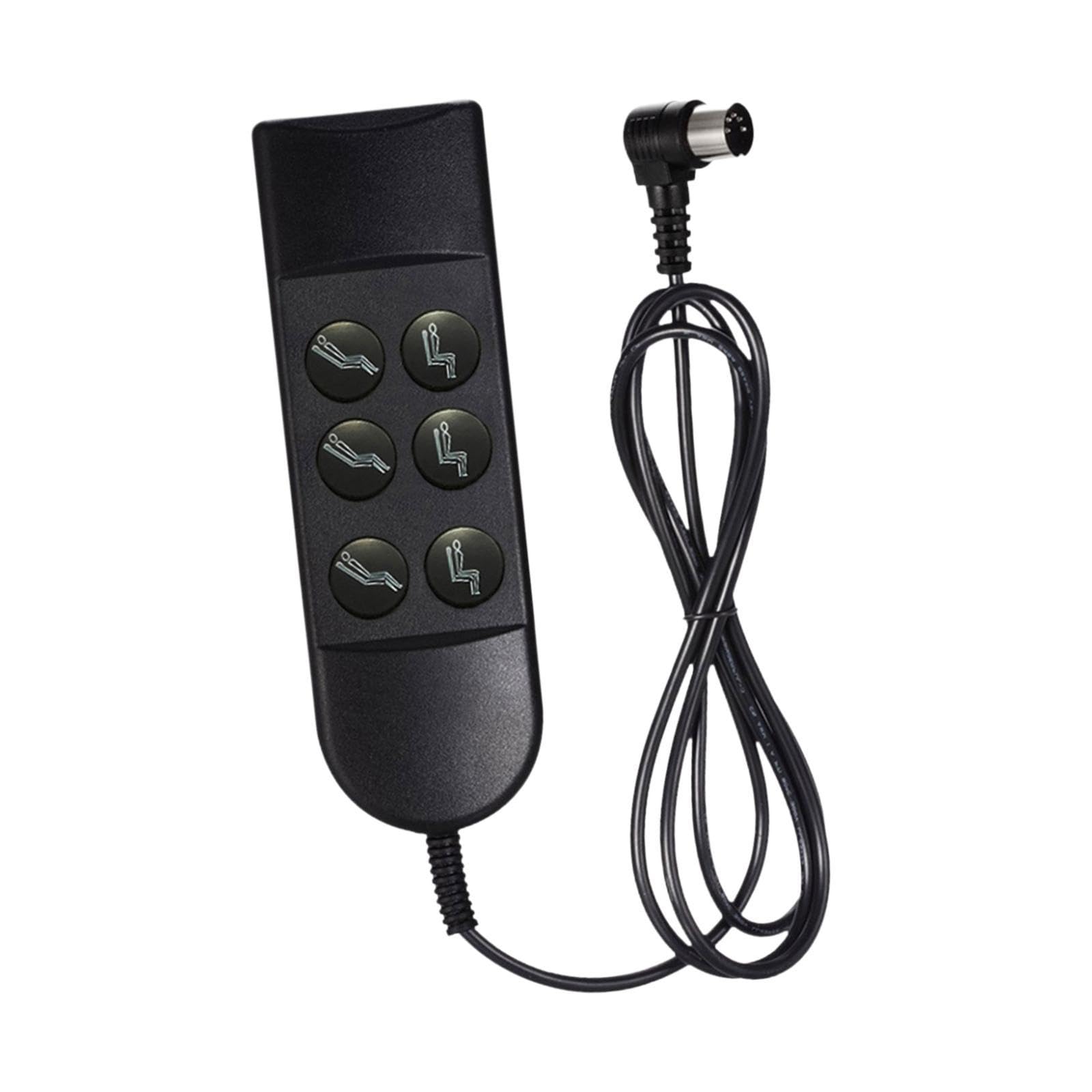 Elektrischer Ruhesessel Controller, Liegesessel Fernbedienung, Sechs Tasten Fernbedienung für Liftsessel, Austausch Manueller Haushaltswerkzeuge Universal für Hebesessel, Lehnstuhl, B
