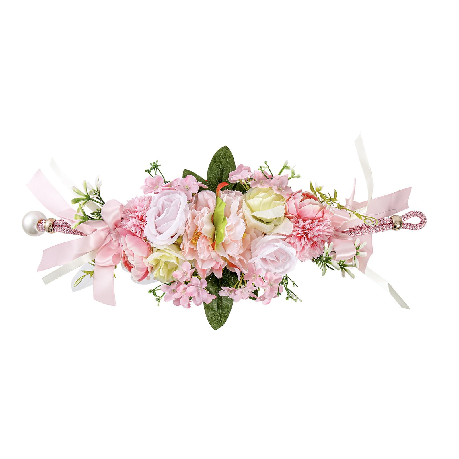 Drape Tieback Holders Curtain Tiebacks Flower Buckles Rope Decorative Curtains Holdbacks for Home Decors Decorative Holdbacks
