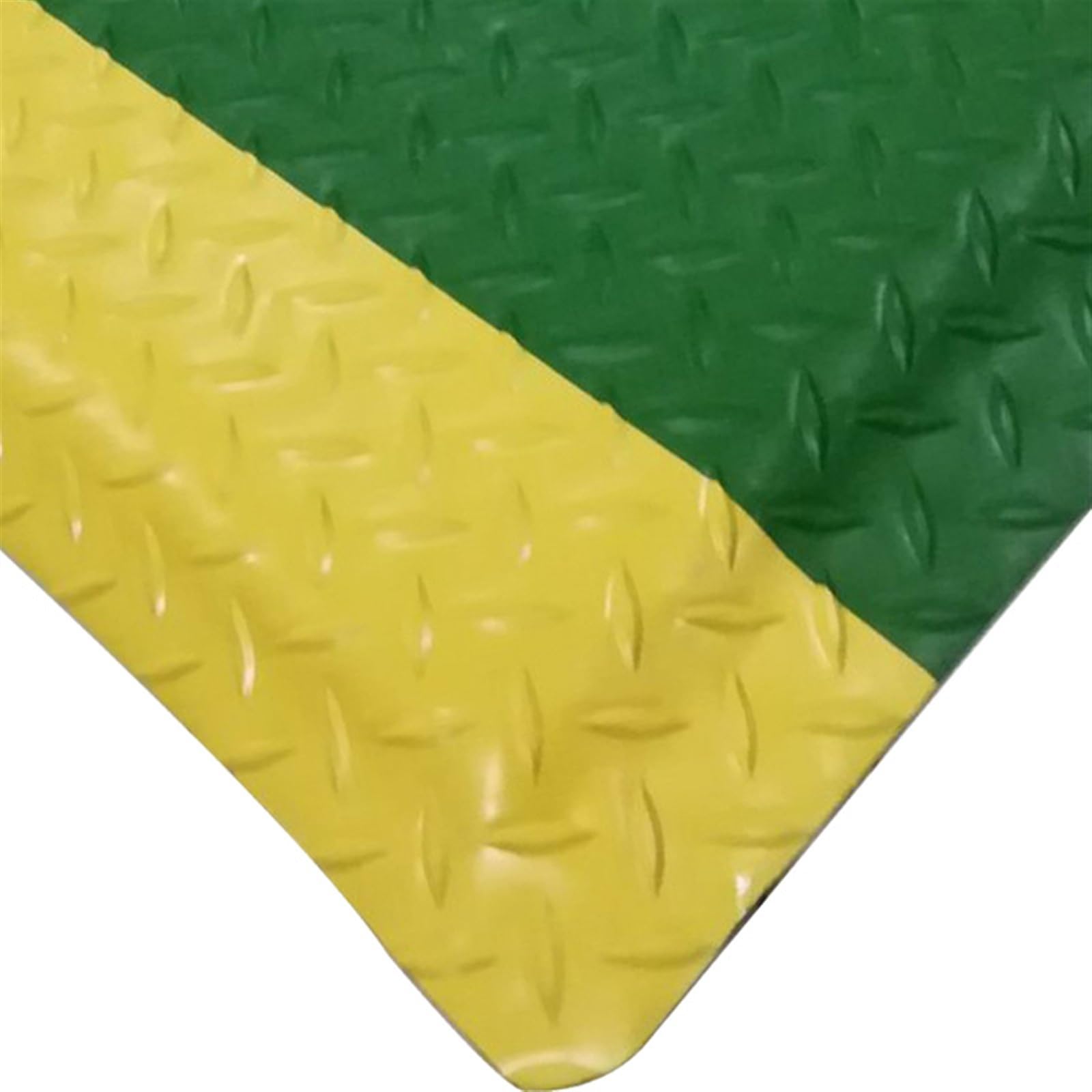 GTHTUHFD Width 100Cm Anti-Fatigue Mat Diamond Plate Ergonomic Mat 20Mm Thick Industrial Anti-Fatigue Floor Mat Ergonomic Workplace Mat,Green2-100x140cm
